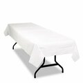 Tablemate Products, Co. Tablemate, Table Set Poly Tissue Table Cover, 54 X 108, White, 6PK PT549WH
